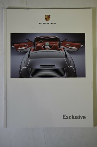 Porsche exclusive brochure - porsche,