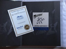 James Hetfield SIGNED