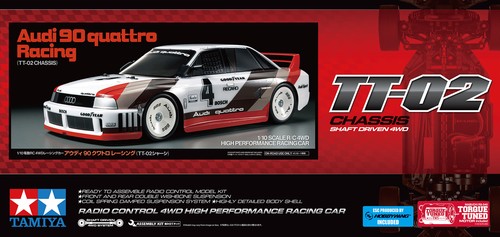 Tamiya scale c model - 1/10,
