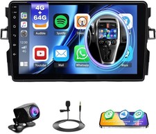 For Toyota Auris 2006-2012 Carplay 9" Android 14 Stereo Radio GPS Sat Nav DAB+