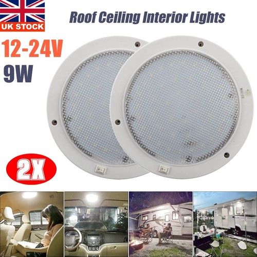 Caravan interior light 12v - 2x,