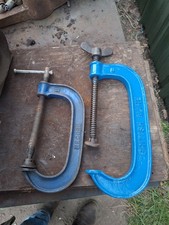 Old Vintage Record G Clamps 6