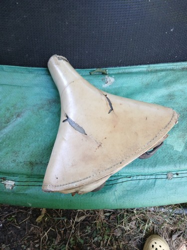 Vintage white saddle for - saddle,