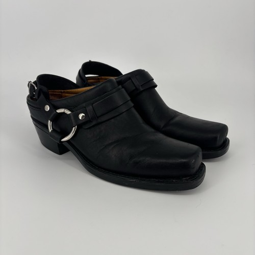 Frye belted harness mules - harness,