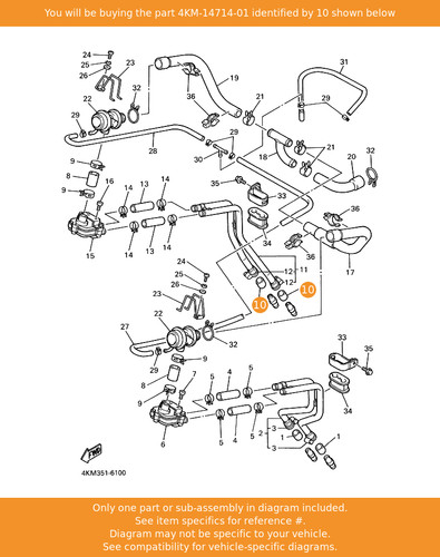 Yamaha gasket muffler - yamaha, gasket,