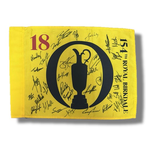 Signed the open golf - signed,