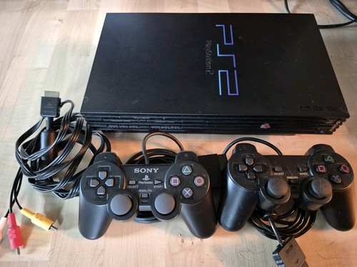 Black ps2 fat console 2 - fat,