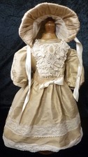 SILK DRESS & BONNET FOR