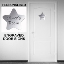 Personalised Star Door Sign