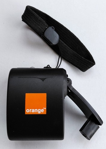Vintage orange rotary wind - vintage,