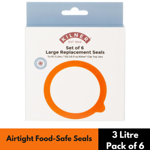 Rubber jar seals kilner count - jar,