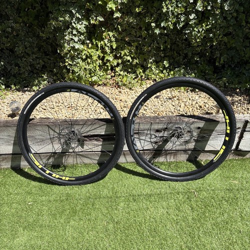 Gravel wheel set thru axle - set,