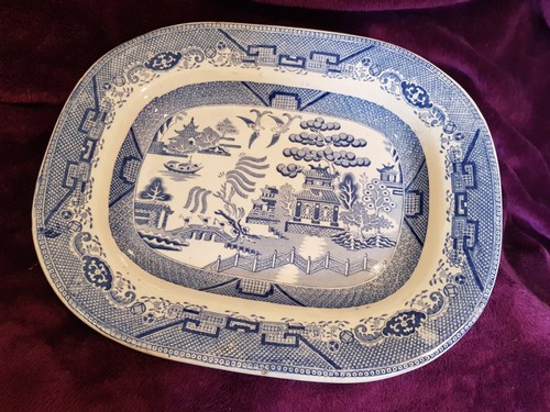 Antique willow pattern medium - willow,