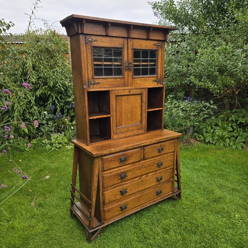 Antique oak arts and crafts - oak,