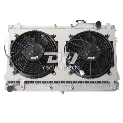 3row radiator shroud - radiator+shroud+fan, 1990