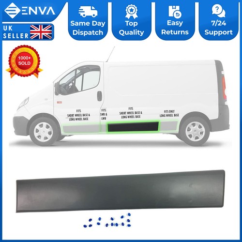 Left side long trim moulding - side,