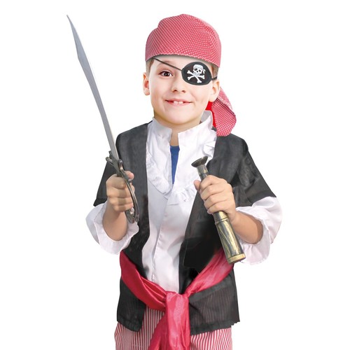 Kids pirate costume - kids,