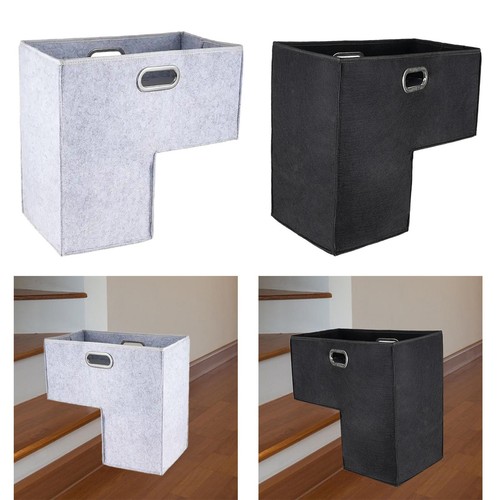 Foldable staircase basket - foldable,