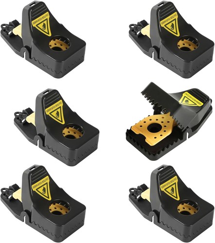 Reusable mouse traps pack - traps, 6-pack