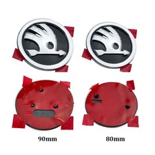 Pcs 80mm/90mm Skoda Emblem
