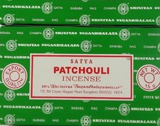 Satya Patchouli Joss Incense