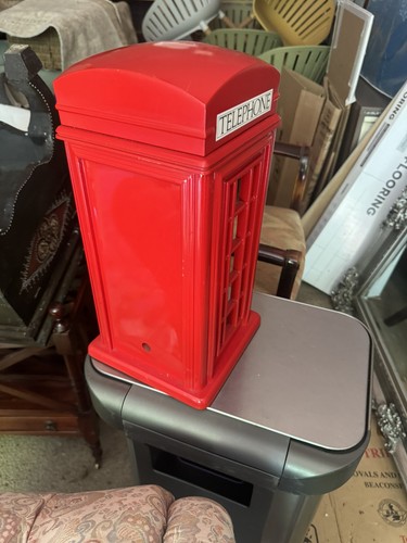 British telephone box replica - telephone,