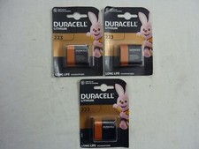3 x Duracell 223 6V Lithium
