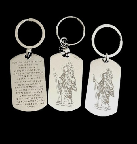 Saint christopher rectangle - saint,