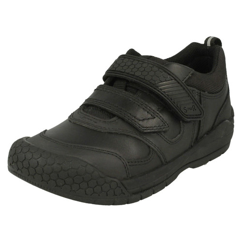 Boys startrite black leather - boys,