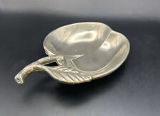 Silver Plated Apple Shaped Bon Bon Dish or Trinket Bowl. Seba