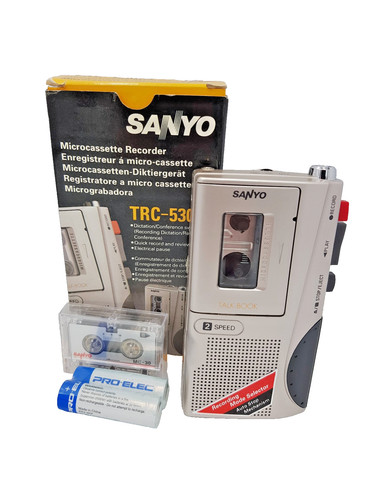 Sanyo trc 530m - sanyo, microcassette