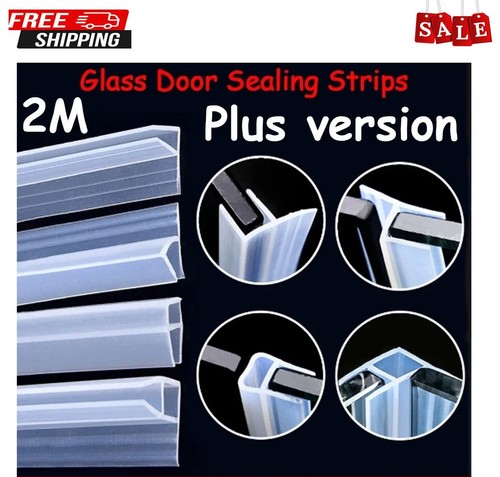 Bath door seal strip shower - 2m,