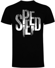 SPEED lines T-Shirt (Black) -