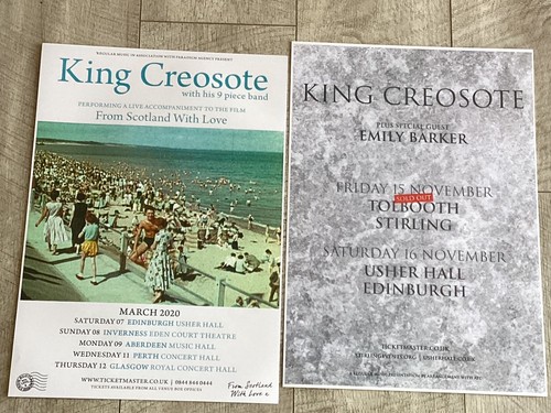 King creosote concert posters - creosote,
