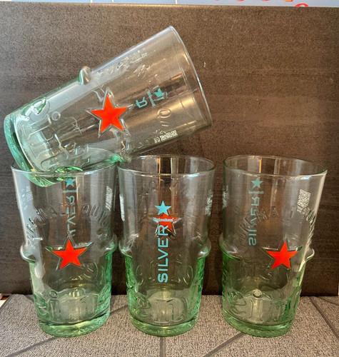 Heineken pint glasses 4 - pint, x