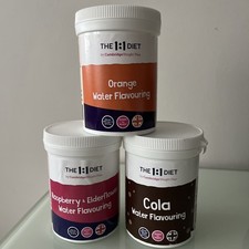 1:1 Weight Loss Plan Diet by CWP Water Flavouring BUNDLE DEAL! 3 tubs 