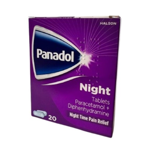 Panadol night pain 20 - panadol,