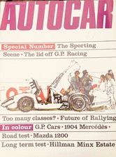 AUTOCAR 26 FEB 1970 MAZDA 1200