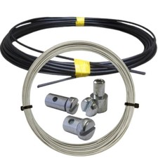 Solderless Nipples 6,7,8mm Top and Side Screw, Bowden Inner & Outer Cable