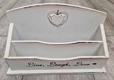 Wooden Letterrack Live, Laugh