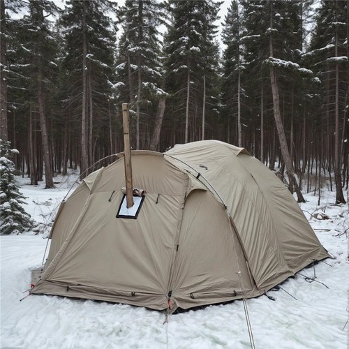 Fireproof person winter tent - 2,