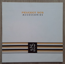 Peugeot 505 Accessories Brochure c.1988 - Saloon  Estate