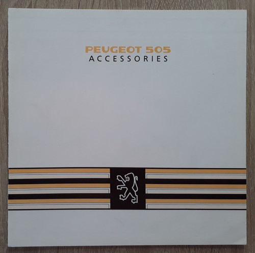 Peugeot 505 accessories - 505,