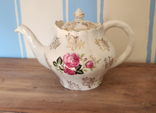 Vintage Floral Ceramic Teapot