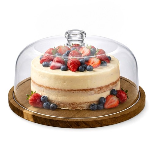 Inch cake stand - cake, with
