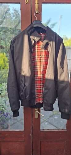 Mens black harrington - black,