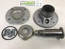 Replacement Overum Plough Disc Hub Bearing Kit c/w RH Threaded Axle - Hub & Cap