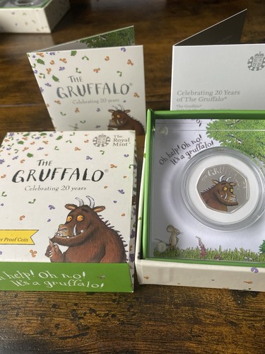 The gruffalo 2019 silver proof - the,