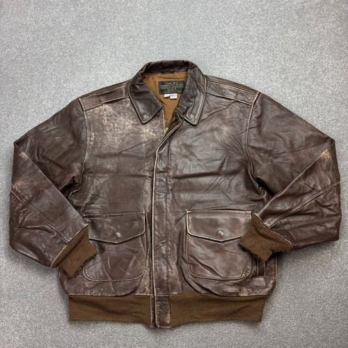 Leather flying jacket adult - flying,