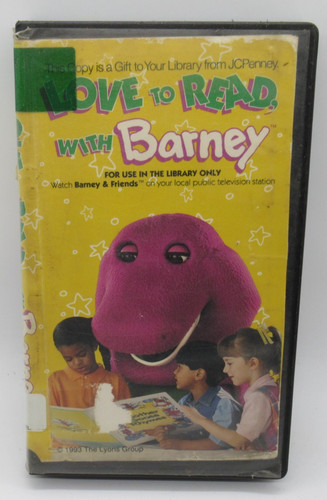 Barney love read with - love,